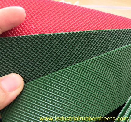 1 Falten-Grün-PVC-Förderband-Material industriell für die Tabak-Herstellung