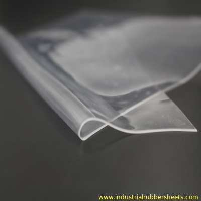 Klares transparentes Silikon-Blatt bereitete Dehnfestigkeit der Gummi-Blatt-7.5Mpa auf