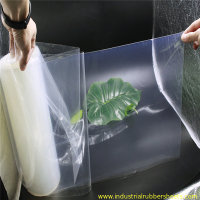 Klares transparentes Silikon-Blatt bereitete Dehnfestigkeit der Gummi-Blatt-7.5Mpa auf